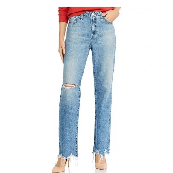 Adriano Goldschmied Alexxis High Rise Vintage Straight Women's Jeans SZ 30R - Picture 15 of 15